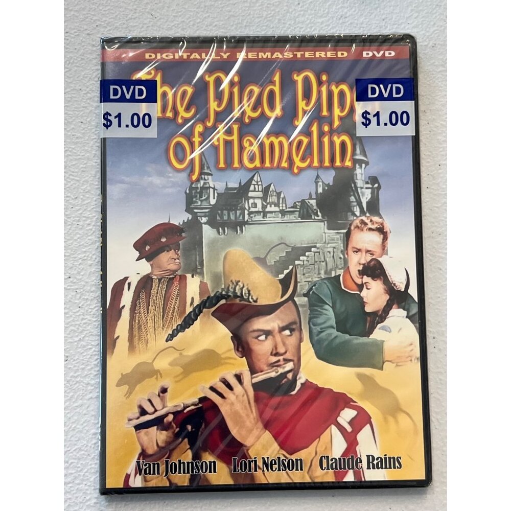 The Pied Piper Of Hamelin 1957 DVD Digitally Remastered Van Johnson New Sealed
